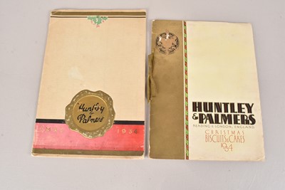 Lot 218 - Huntley & Palmers Christmas Biscuits & Cakes Catalogues 1934