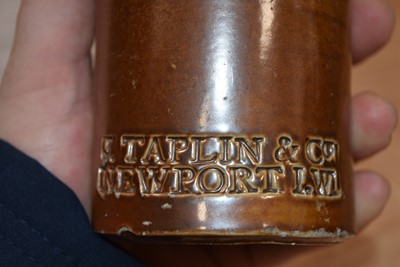 Lot 221 - A good collection of Stoneware Advertising Bottles