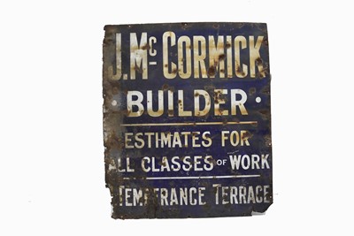 Lot 228 - J. McCormick Builder