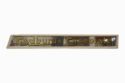 Lot 244 - A Cadbury's Chocolate Advertising Mirror