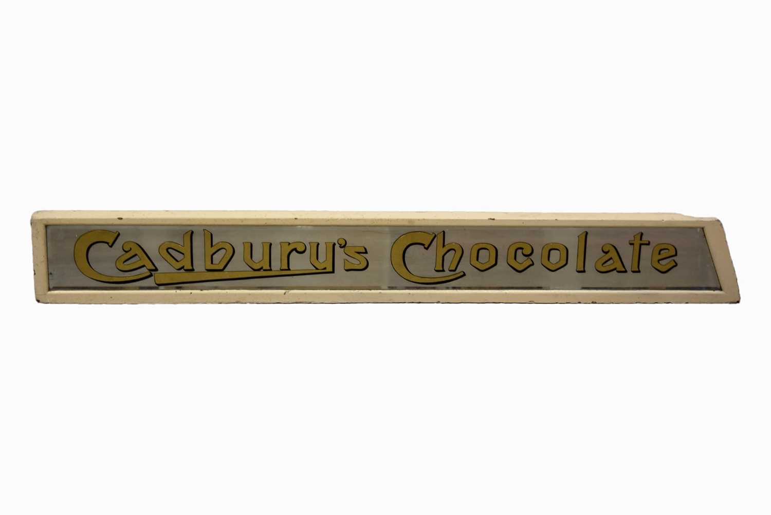 Lot 245 - A Cadbury's Chocolate Advertising Mirror