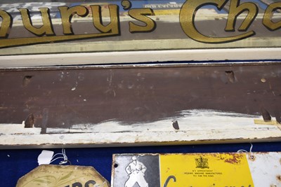 Lot 245 - A Cadbury's Chocolate Advertising Mirror