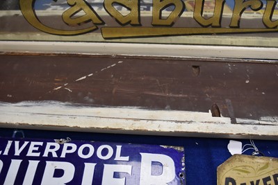Lot 245 - A Cadbury's Chocolate Advertising Mirror