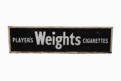 Lot 246 - Player's 'Weights' Cigarettes