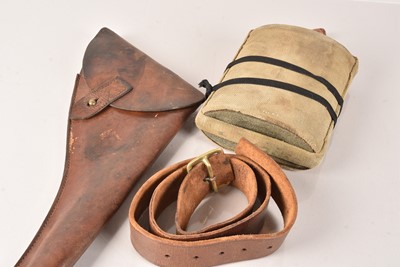 Lot 270 - A Swedish Brown Leather Pistol Holster