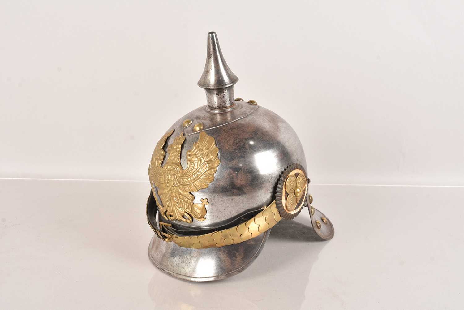 Lot 276 - A Prussian Lobster Tail Pickelhaube