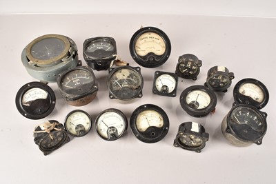 Lot 286 - An assortment of WWII Period and later Military issue dials