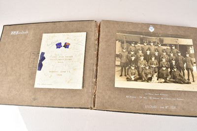 Lot 296 - 1920s Mainly RAF Snap Shot Album Belonging to Second Lt B R Kendall (Qty)