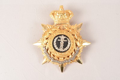 Lot 310 - A Duke of Cambridge's Own Middlesex Regiment Victorian Officer's Helmet Plate