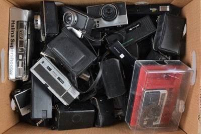 Lot 228 - A Box of 110 Cameras