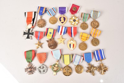 Lot 336 - An assortment of overseas medals