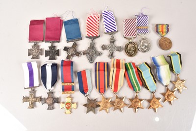 Lot 337 - A collection of Military Medal and Decoration Copies