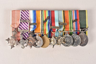 Lot 338 - An impressive Miniature Medal Group