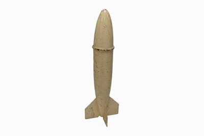 Lot 424 - A large Inert Practice Bomb