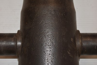 Lot 425 - A Victorian Black Powder Cannon