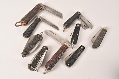 Lot 434 - A collection of Jack and Pen Knives