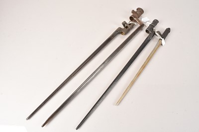 Lot 454 - Four Russian Bayonets