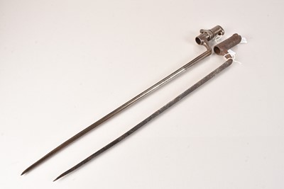 Lot 459 - A Prussian Model 1809 Socket bayonet