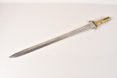 Lot 475 - A 2nd Model British 1837 Pattern Brunswick bayonet