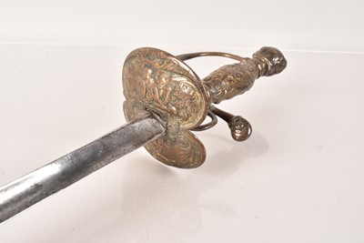 Lot 491 - A Continental Small Sword