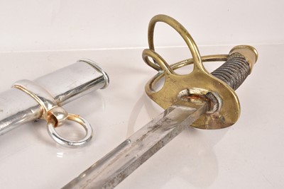 Lot 495 - A US Civil War Light Cavalry Style Sabre