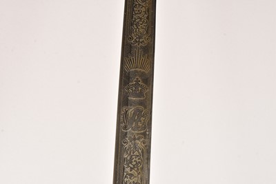 Lot 505 - An 1845 Pattern British Colonial Infantry Style sword