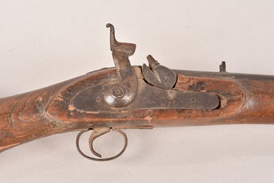 Lot 518 - A Decorative/Wall Hanger Percussion Cap Rifle