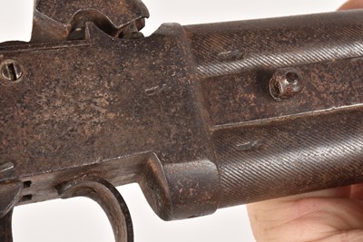 Lot 521 - A Belgian Over/Under Percussion Cap Pistol