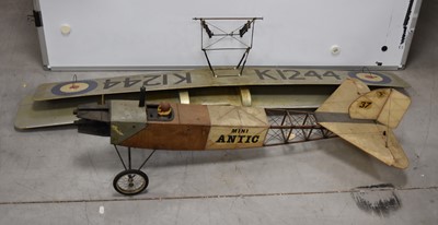 Lot 539 - A Scratch Built WWI Bi-Plane