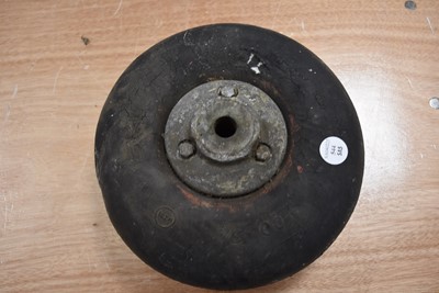 Lot 544 - A WWII Period Hawker Hurricane Rear Wheel