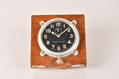 Lot 553 - A French Military Cockpit Clock