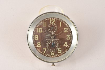 Lot 556 - A Scarce Pre-WWI Cockpit mounted 'Time of Trip' clock