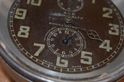 Lot 556 - A Scarce Pre-WWI Cockpit mounted 'Time of Trip' clock