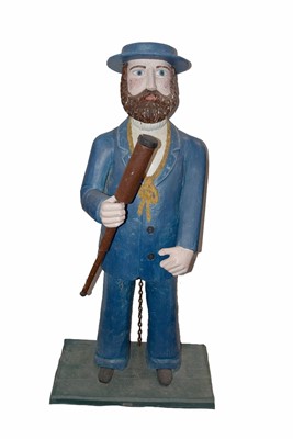 Lot 671 - A Wooden Shops Model of a Chandler