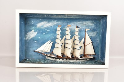 Lot 677 - A Half Ship Diorama