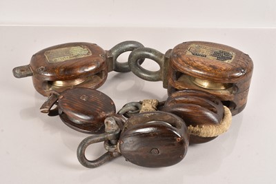 Lot 679 - A group of five Pully Blocks