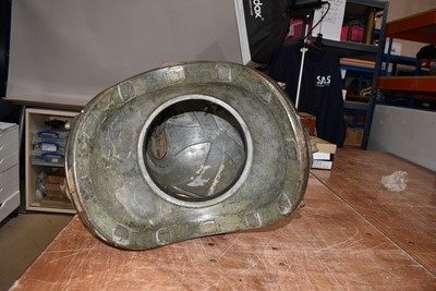 Lot 695 - A Vintage United States Navy Diving Helmet