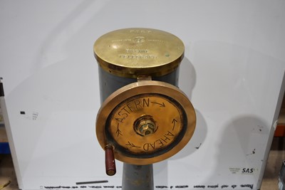 Lot 700 - A Vintage Ship's Engine Telegraph