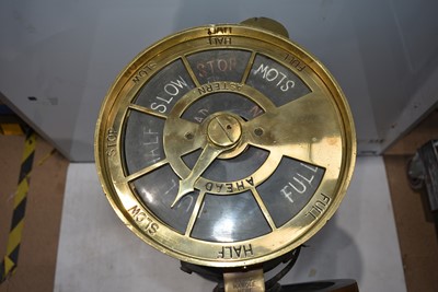 Lot 700 - A Vintage Ship's Engine Telegraph