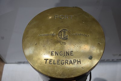 Lot 700 - A Vintage Ship's Engine Telegraph