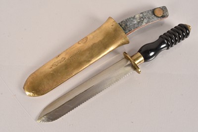 Lot 704 - A Vintage Diver's Knife