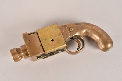 Lot 707 - A Scarce early 20th Century Electric Firing Pistol