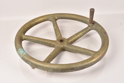 Lot 712 - A Ship's Internal Door Lock Wheel