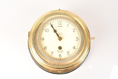 Lot 717 - A Vintage Mercer Octo Bulkhead Clock