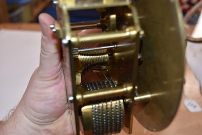 Lot 738 - A Ship's Bulkhead Clock by T & J.Perry