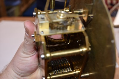 Lot 738 - A Ship's Bulkhead Clock by T & J.Perry