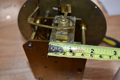 Lot 738 - A Ship's Bulkhead Clock by T & J.Perry