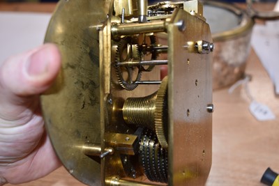 Lot 738 - A Ship's Bulkhead Clock by T & J.Perry