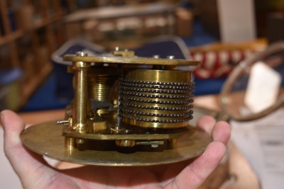 Lot 738 - A Ship's Bulkhead Clock by T & J.Perry