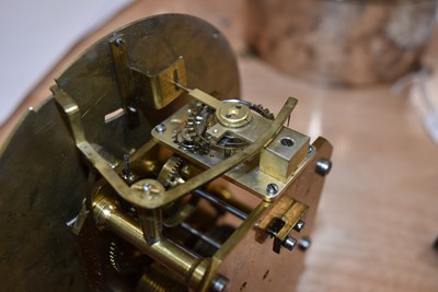 Lot 738 - A Ship's Bulkhead Clock by T & J.Perry